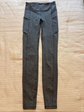 lululemon athletica Speed Up Tight 28” in Heathered Black (Grey)